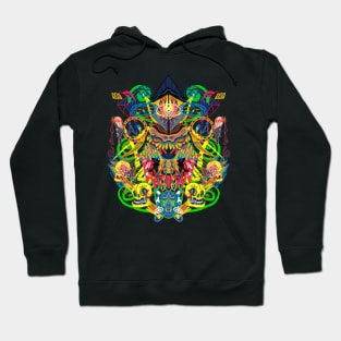 skull eye piramid Hoodie